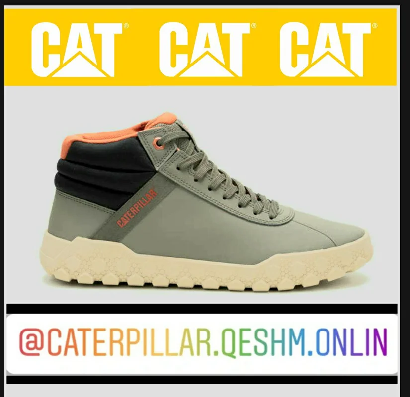 کفش نیم بوت اسپرت مردانه کاترپیلار مدل Caterpillar hex mid boots p111351
